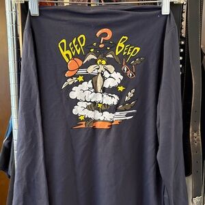Looney Tunes 'Beep Beep' Graphic Long Sleeve Tee